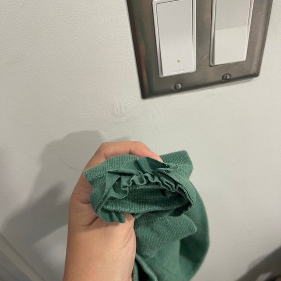 Striped Ruffle Baby Romper - Picture 6 of 6